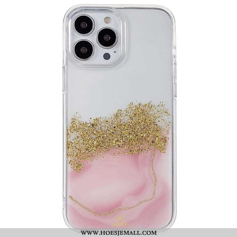 Hoesje voor iPhone 14 Pro Glitter Kunst