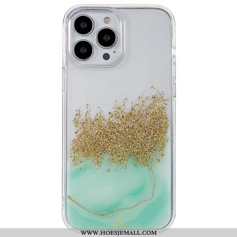 Hoesje voor iPhone 14 Pro Glitter Kunst