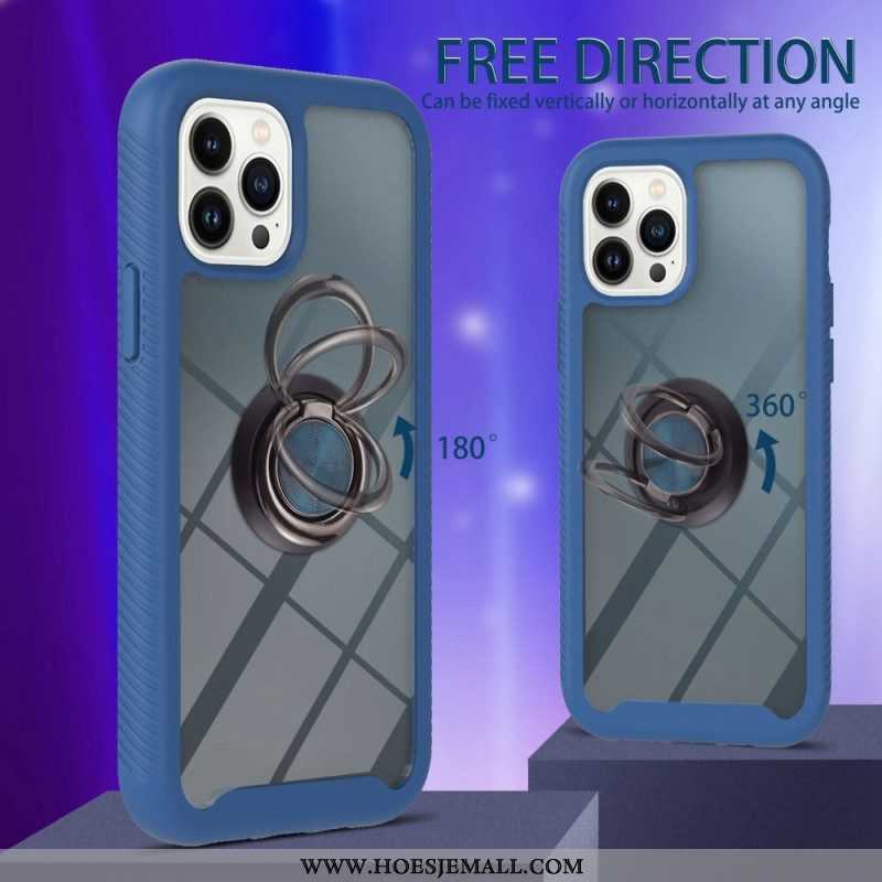 Hoesje voor iPhone 14 Pro Hybride Ringbeugel