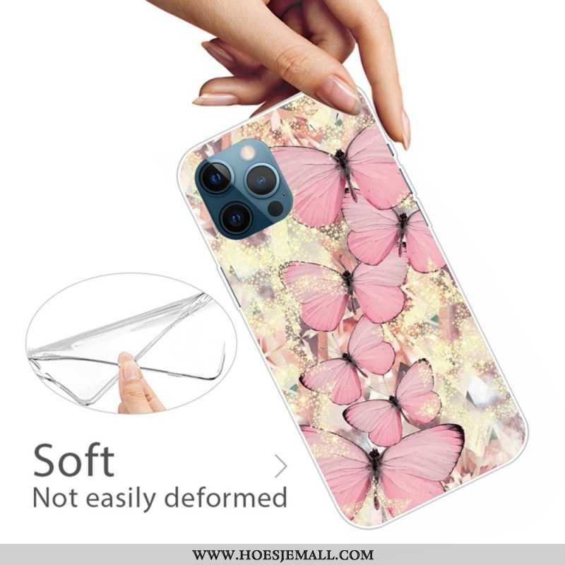 Hoesje voor iPhone 14 Pro Vlinders Variaties