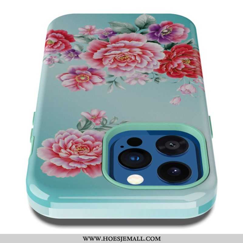 Hoesje voor iPhone 14 Pro Vintage Bloemen