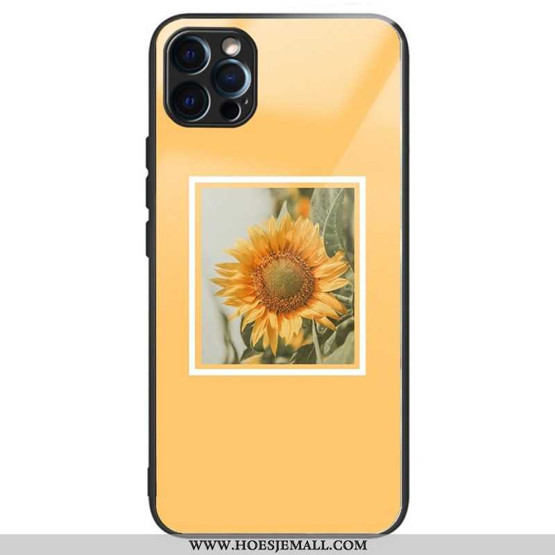 Hoesje voor iPhone 14 Pro Intense Zonnebloemen