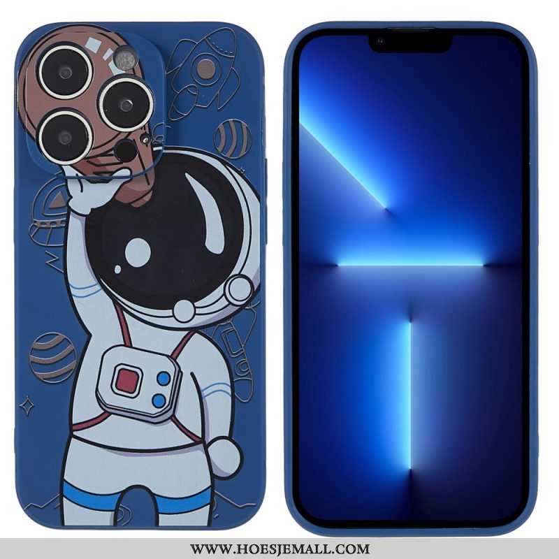 Telefoonhoesje voor iPhone 14 Pro Astronaut