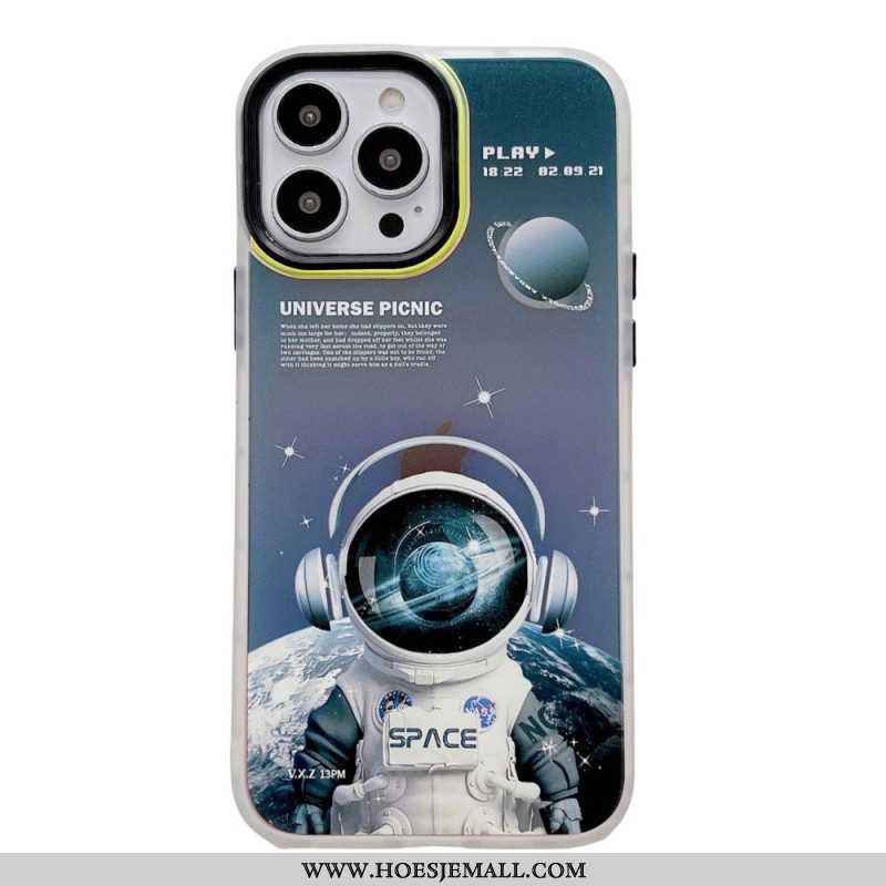 Hoesje voor iPhone 14 Pro Ruimte Man