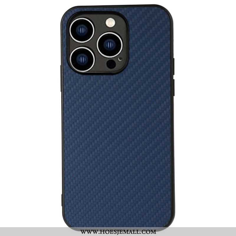 Hoesje voor iPhone 14 Pro Premium Koolstofvezel