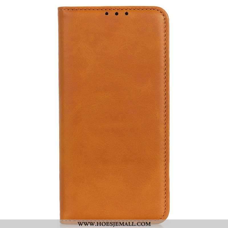 Bescherming Hoesje voor iPhone 14 Folio-hoesje Elegantie Splitleer