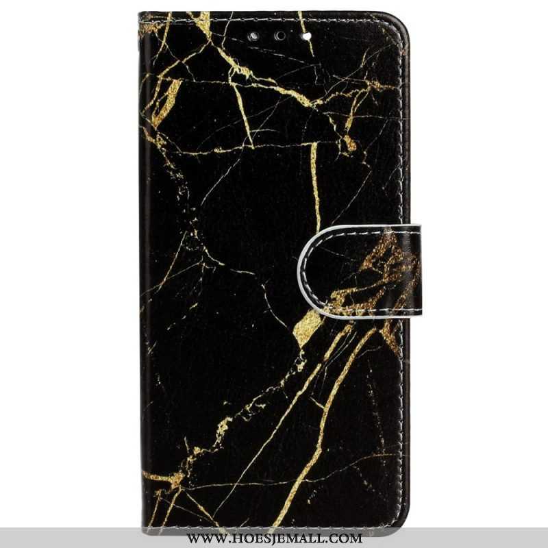 Folio-hoesje voor iPhone 14 Marmer