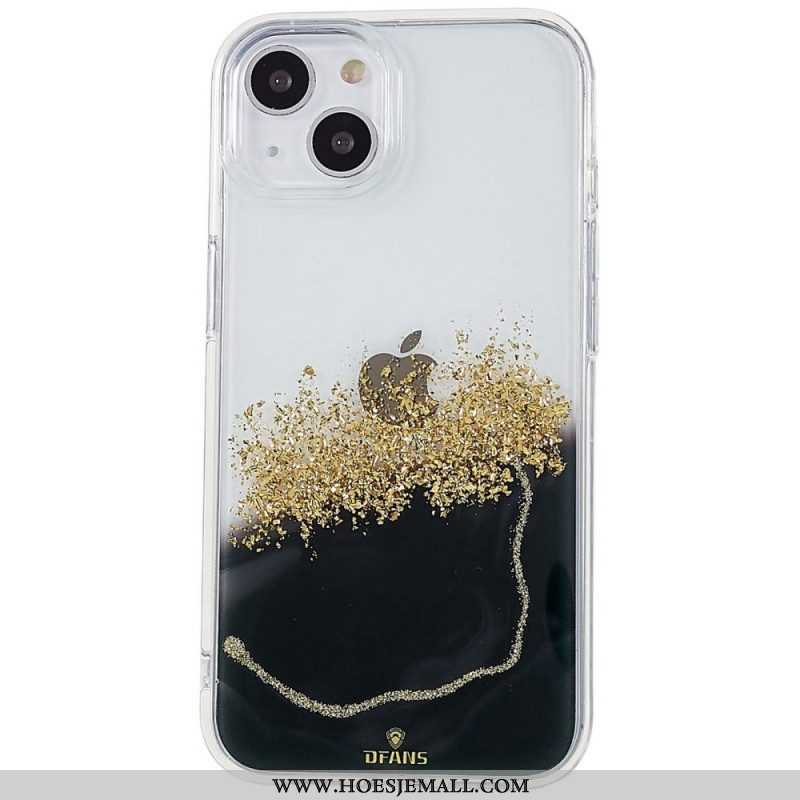 Hoesje voor iPhone 14 Glitter Kunst