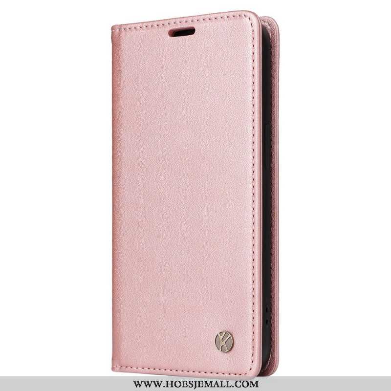 Bescherming Hoesje voor iPhone 14 Folio-hoesje Decoratieve Klinknagels