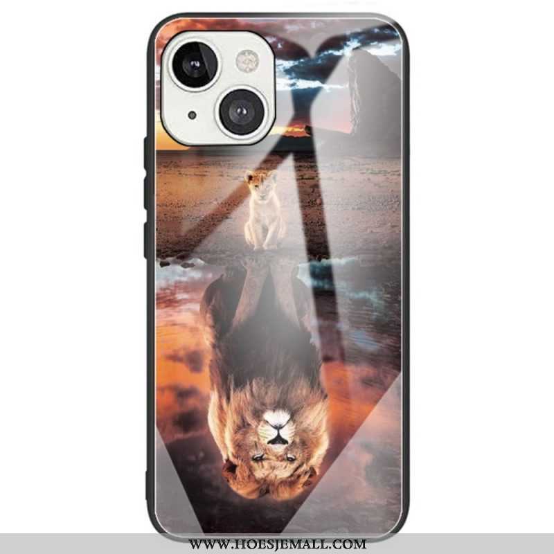 Hoesje voor iPhone 14 Kittendroom Van Gehard Glas