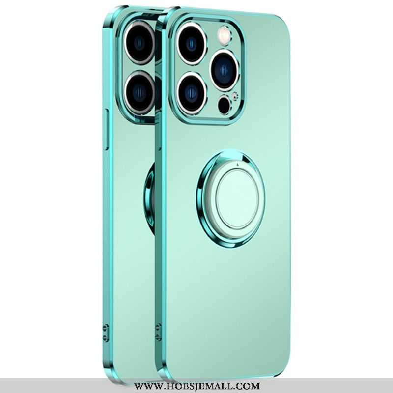 Hoesje voor iPhone 14 Stijl Metalen Ringbeugel