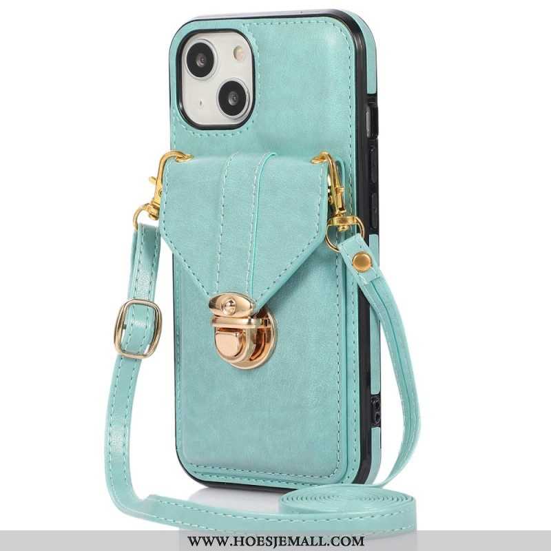 Hoesje voor iPhone 14 Portemonnee Crossbody-portemonnee