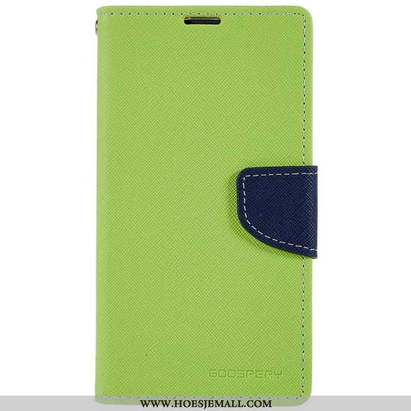 Folio-hoesje voor iPhone 14 Tweekleurige Mercury Goospery