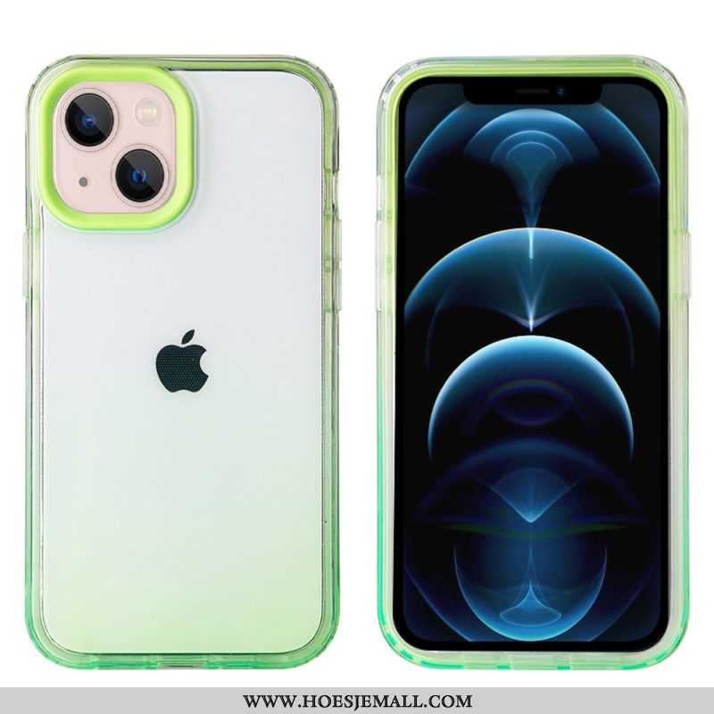 Hoesje voor iPhone 14 Overgangskleur