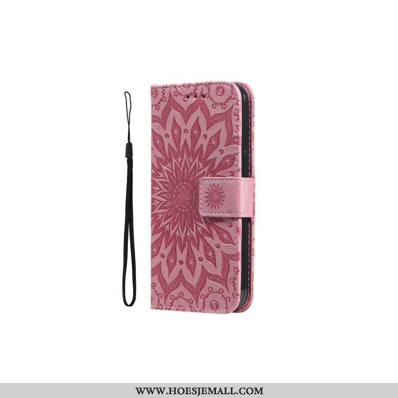 Folio-hoesje voor iPhone 15 Plus Mandala Zon