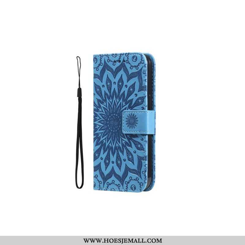 Folio-hoesje voor iPhone 15 Plus Mandala Zon