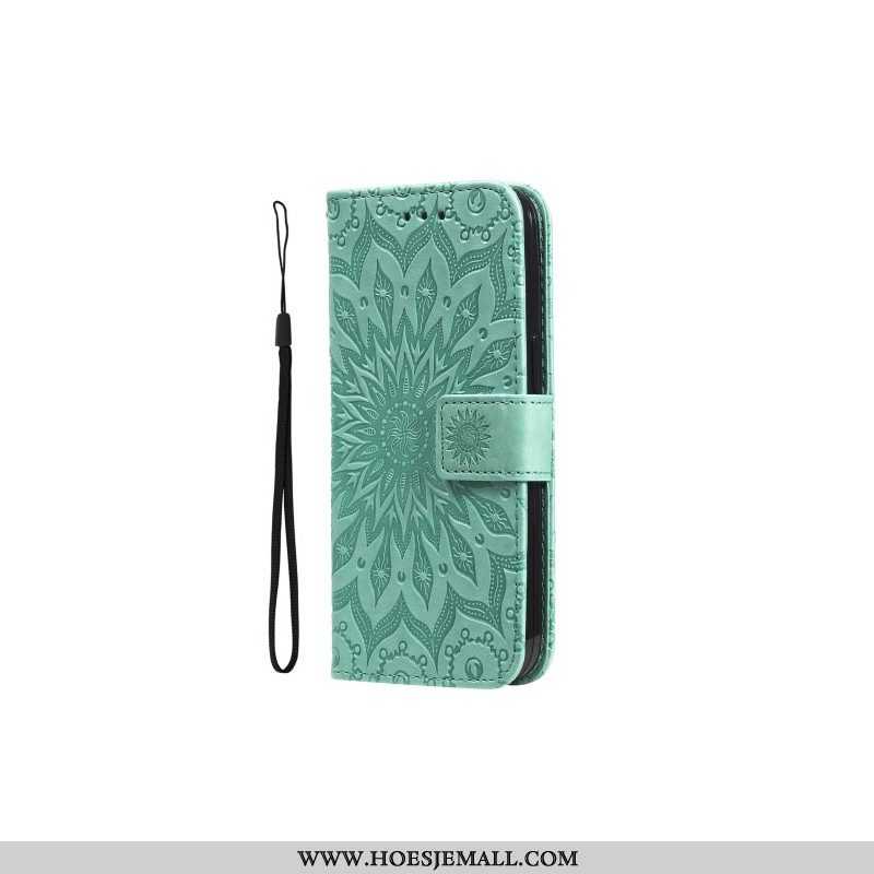 Folio-hoesje voor iPhone 15 Plus Mandala Zon