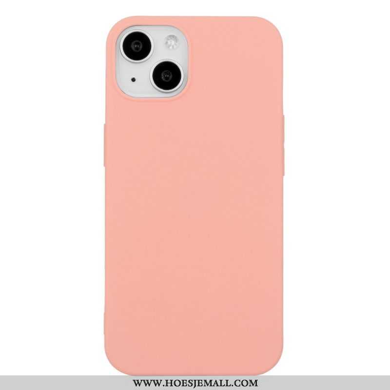 Hoesje voor iPhone 15 Plus Matte Siliconen