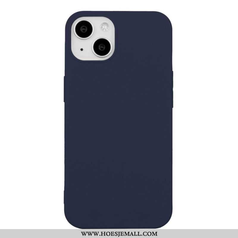 Hoesje voor iPhone 15 Plus Matte Siliconen