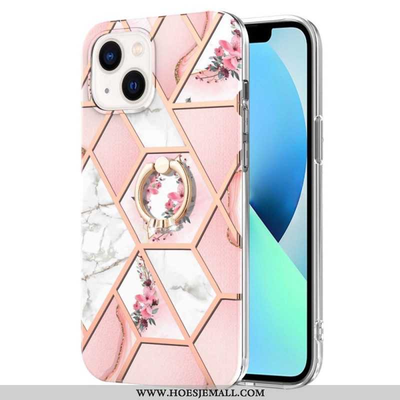 Telefoonhoesje voor iPhone 15 Plus Bloemenringhouder