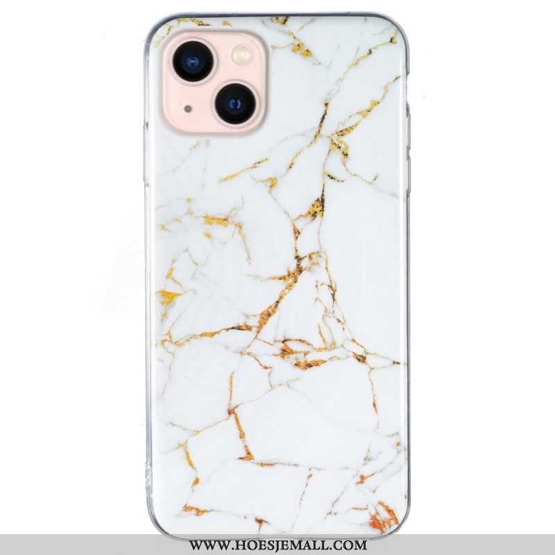 Hoesje voor iPhone 15 Plus Marmer