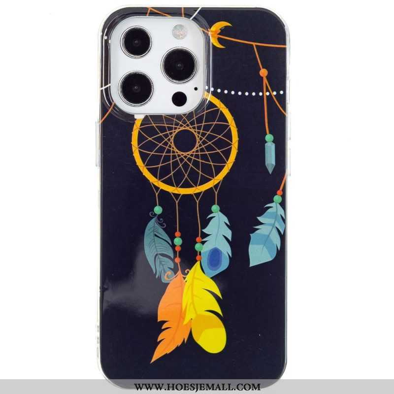 Hoesje voor iPhone 15 Pro Max Fluorescerende Dromenvanger