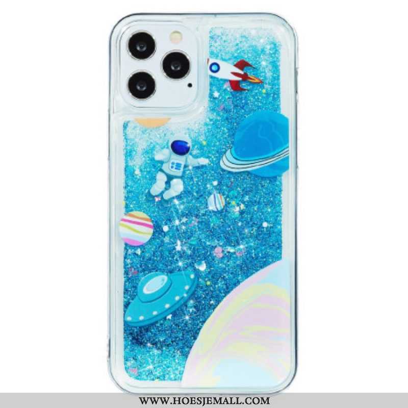 Hoesje voor iPhone 15 Pro Max Ruimteglitter