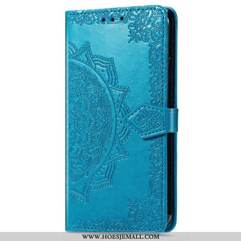 Folio-hoesje voor iPhone 15 Pro Barokmandala