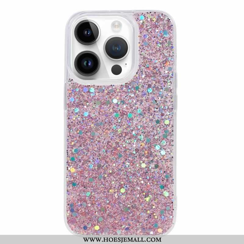 Hoesje voor iPhone 15 Pro Gewoon Glitteren