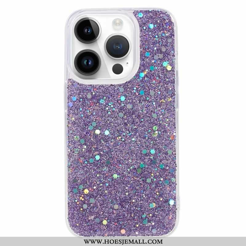 Hoesje voor iPhone 15 Pro Gewoon Glitteren