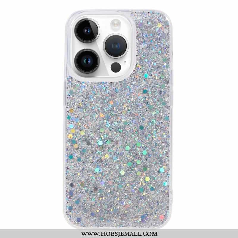 Hoesje voor iPhone 15 Pro Gewoon Glitteren