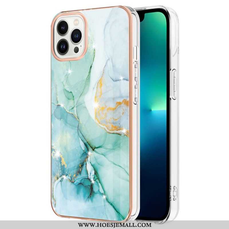 Telefoonhoesje voor iPhone 15 Pro Marmer