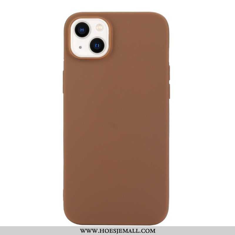 Hoesje voor iPhone 15 Matte Siliconen