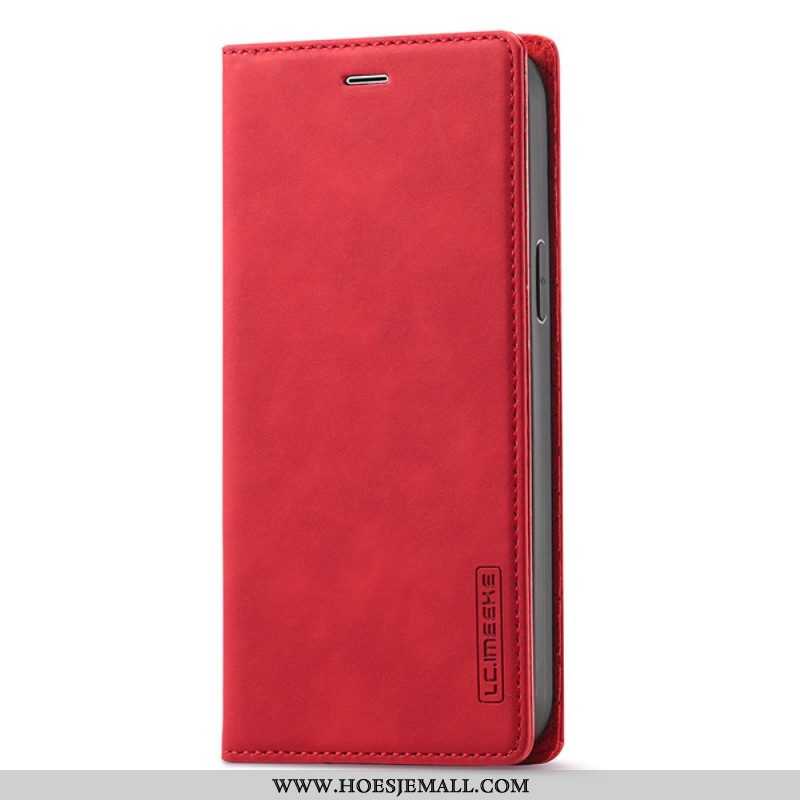 Bescherming Hoesje voor iPhone 15 Folio-hoesje Lc.imeeke