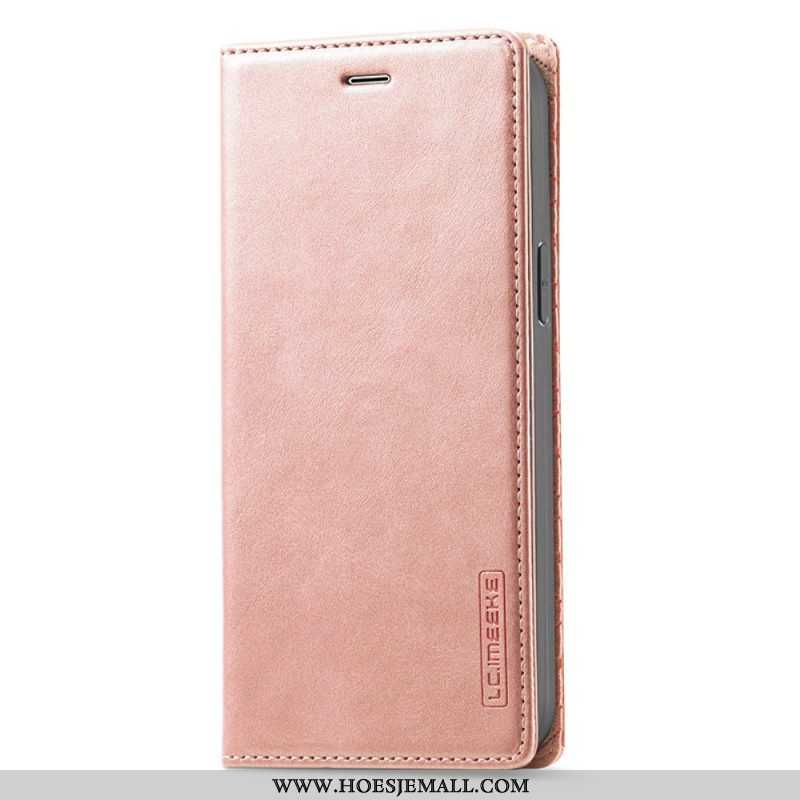 Bescherming Hoesje voor iPhone 15 Folio-hoesje Lc.imeeke