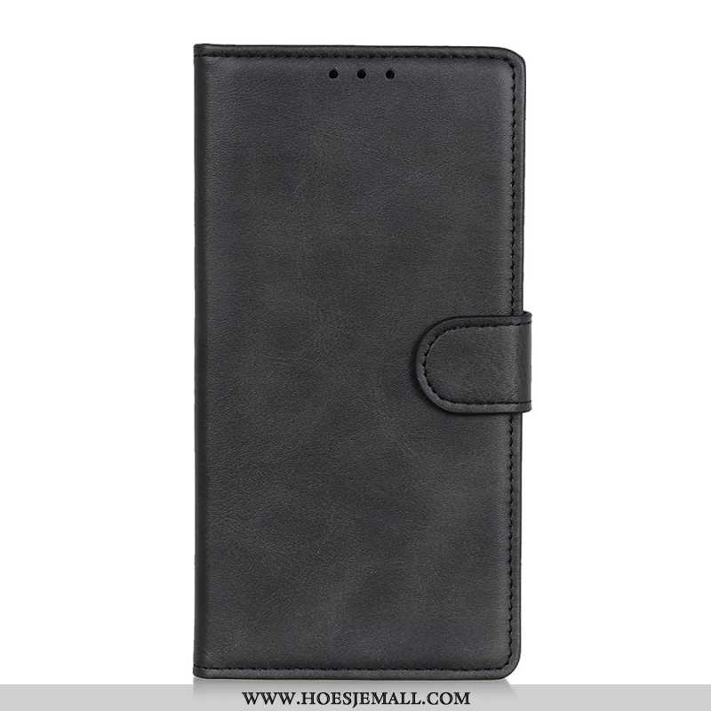 Flip Case Leren Huawei Nova 12s Mat Kunstleer