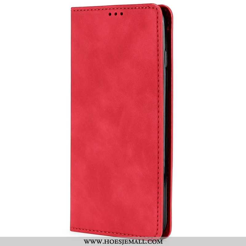 Folio-hoesje Huawei Nova 12s Telefoonhoesje Suède Stijl