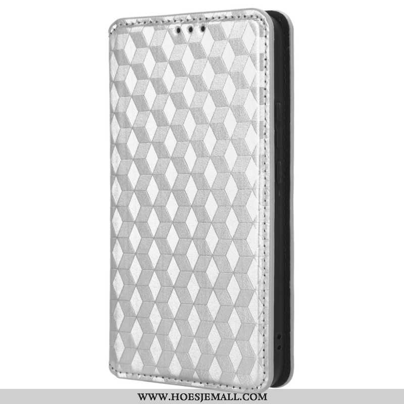 Folio-hoesje Huawei Nova 12s 3d Diamanten Bescherming Hoesje