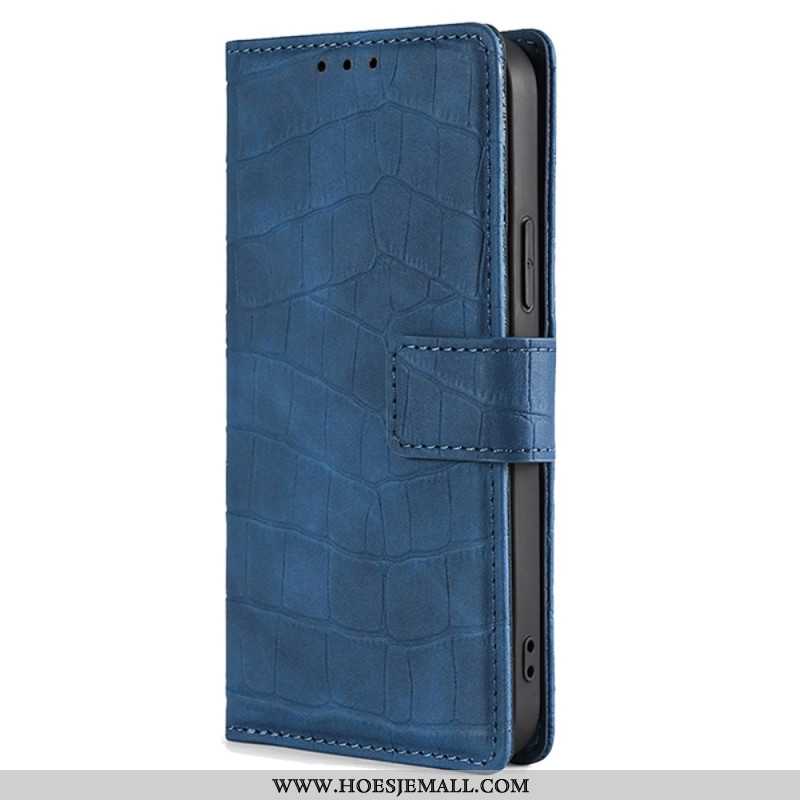 Flip Case Leren Huawei Nova 12i Krokodiltextuur