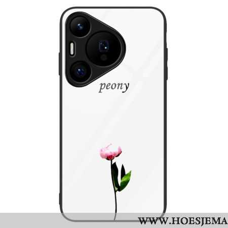 Hoesje Huawei Pura 70 Pioenroos Gehard Glas