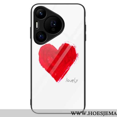 Case Hoesje Huawei Pura 70 Telefoonhoesje Prachtig Gehard Glas