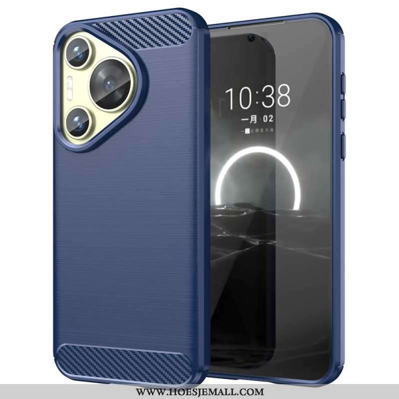 Hoesje Voor Huawei Pura 70 Koolstofvezel