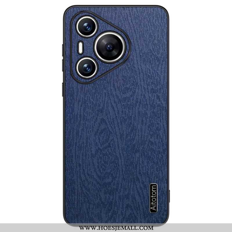 Hoesje Huawei Pura 70 Leertextuur