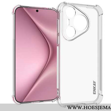 Case Hoesje Huawei Pura 70 Telefoonhoesje Transparant Enkay