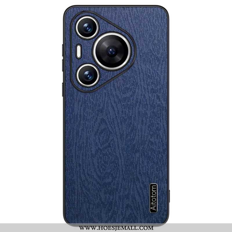 Hoesje Huawei Pura 70 Pro Houtstructuur