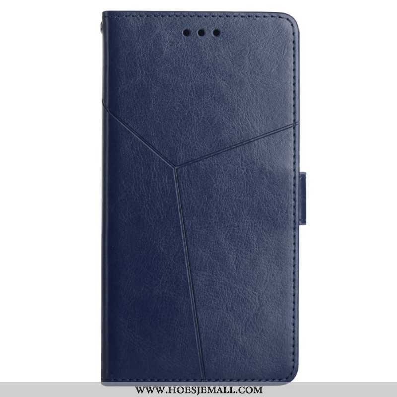 Folio-hoesje Oneplus 12 5g Telefoonhoesje Y-riemontwerp