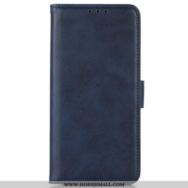 Folio-hoesje Oneplus 12 5g Ledereffect