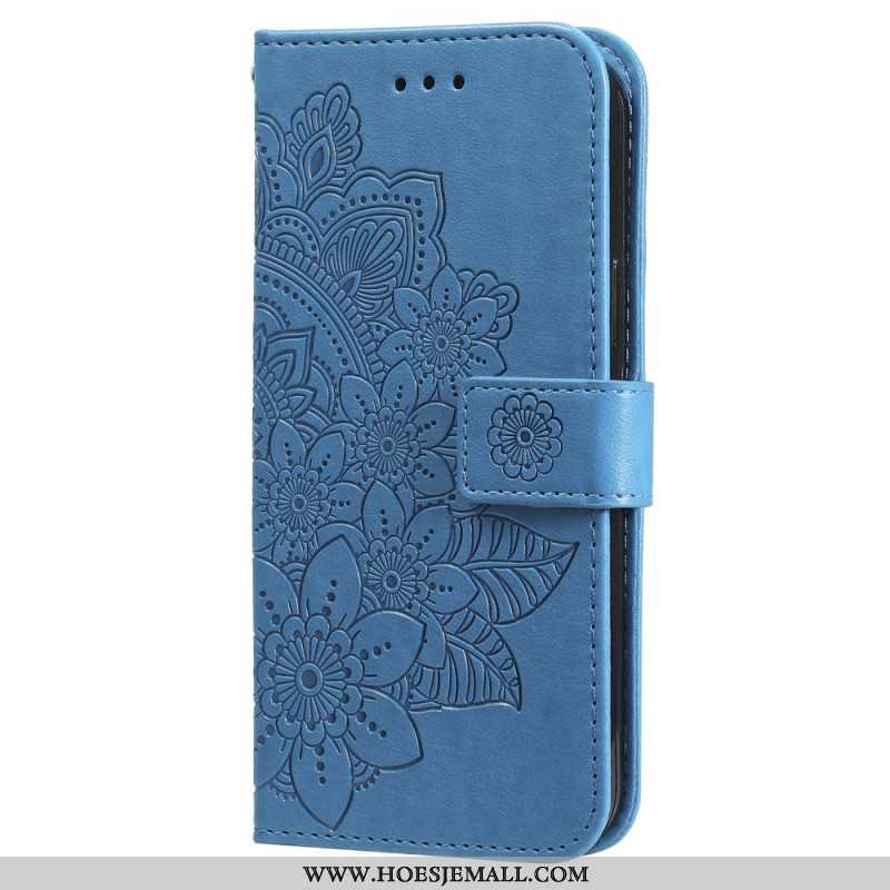 Leren Hoesje Voor Oneplus 12r Mandala Met Riempje