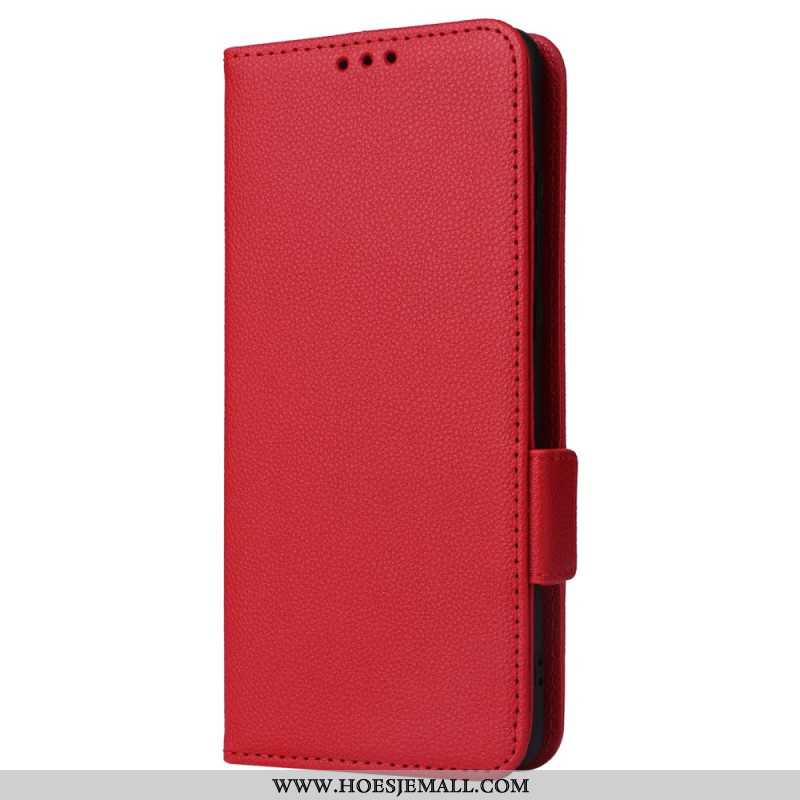 Leren Hoesje Oneplus 12r Leren Bandstijl