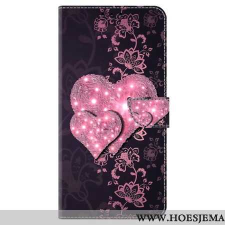 Flip Case Leren Oppo A98 5g Kanten Harten